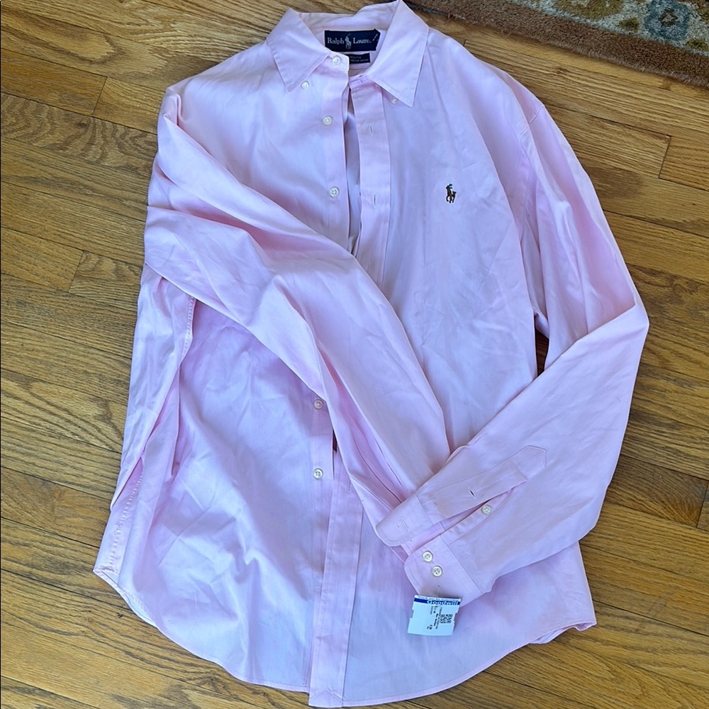 Ralph Lauren Pink Men's Shirt 16.5 36/37